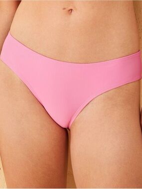NWT Women's Low-Rise Medium Coverage Bikini Bottom - Wild Fable Pink XL